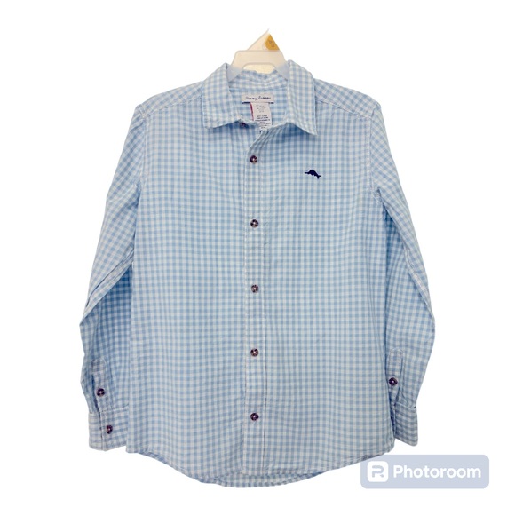 Long Sleeve Button Down Shirt for boys size L 10-12 - Picture 1 of 2